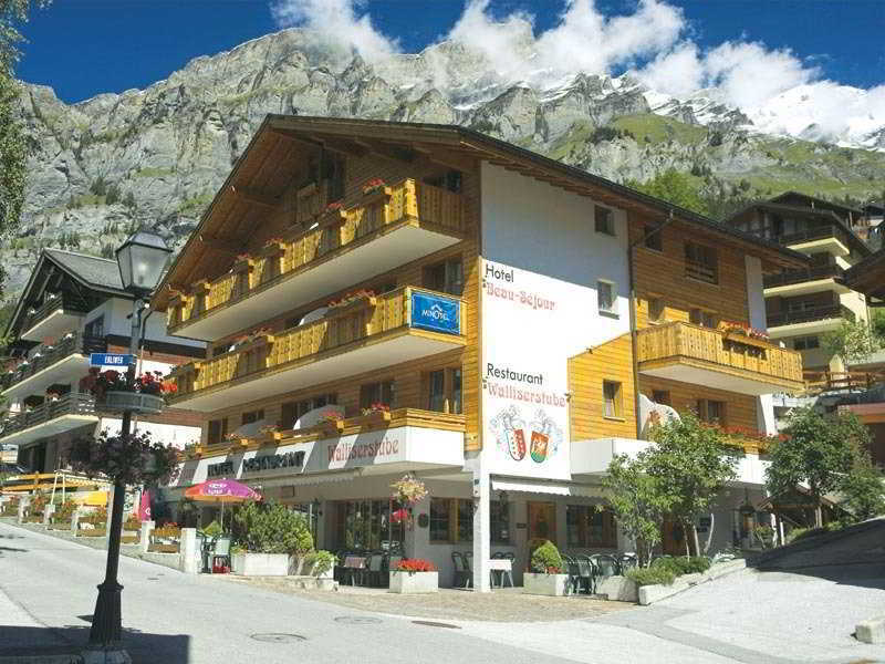 Hotel Beau-Sejour Leukerbad Zewnętrze zdjęcie