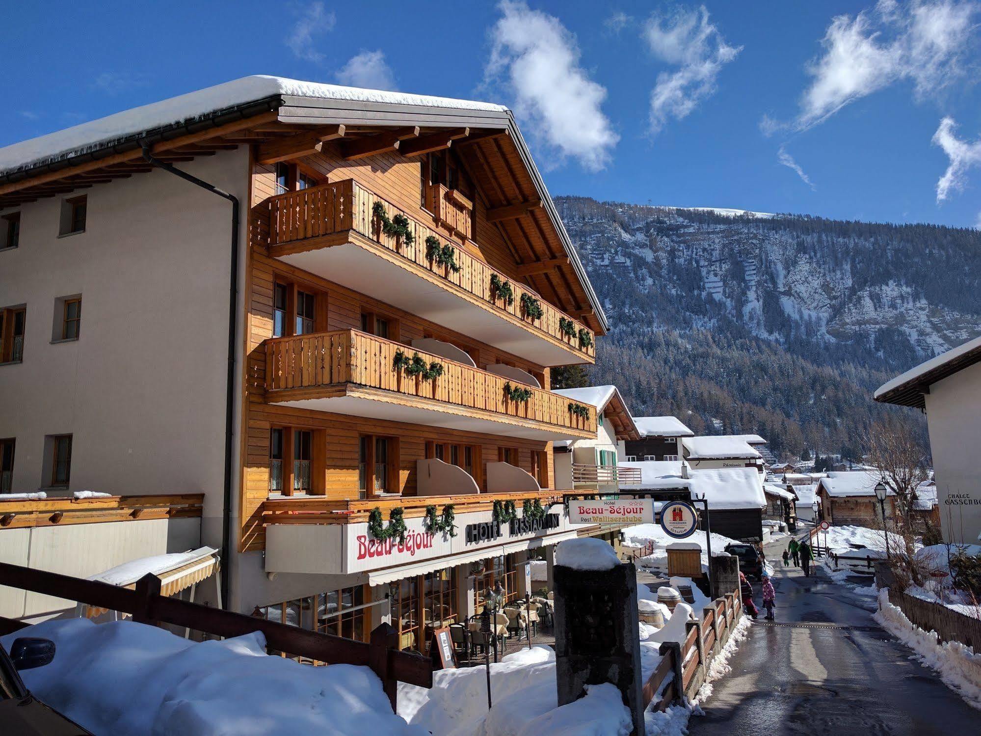 Hotel Beau-Sejour Leukerbad Zewnętrze zdjęcie